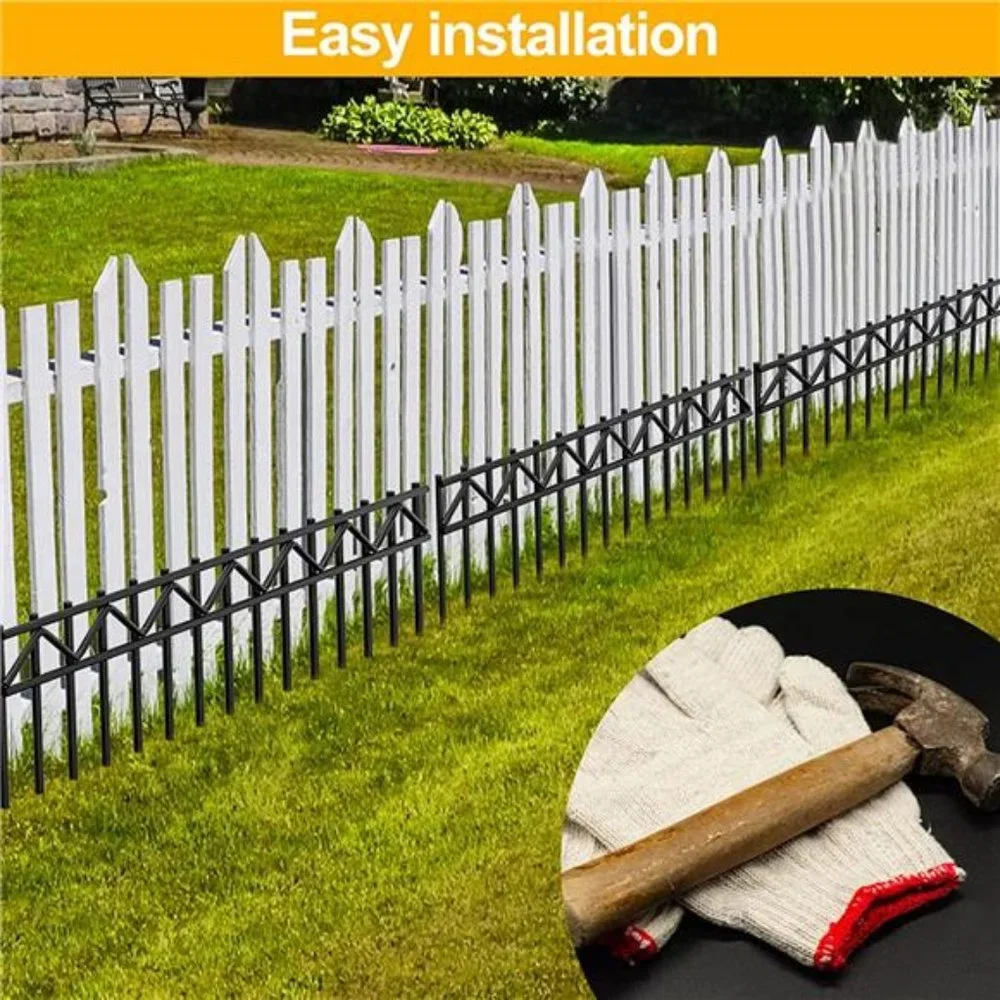 5 Pack No Dig Fence Animal Barrier Fence 30×8-inch  (All 150